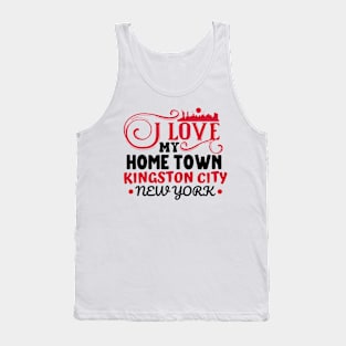 I love Kingston City New York Tank Top